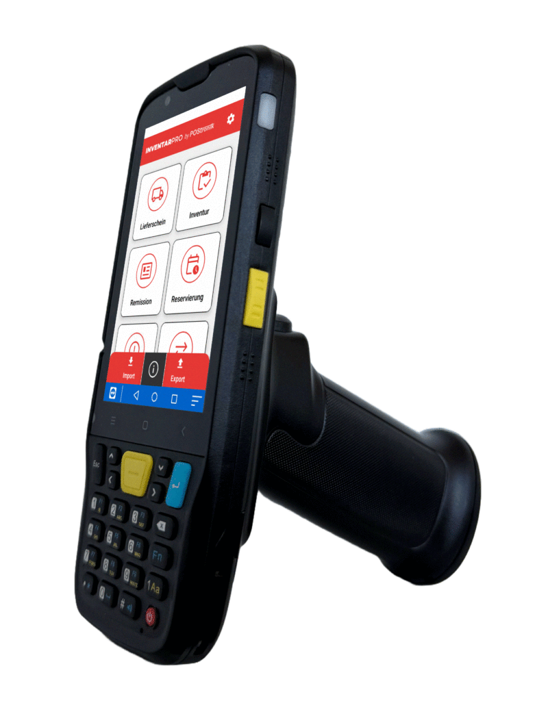 MDE-Gerät – Mobile Datenerfassung für Wareneingänge, Inventuren und Retouren