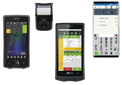 Orderman Handheld – mobiles Bestellterminal für die Gastronomie